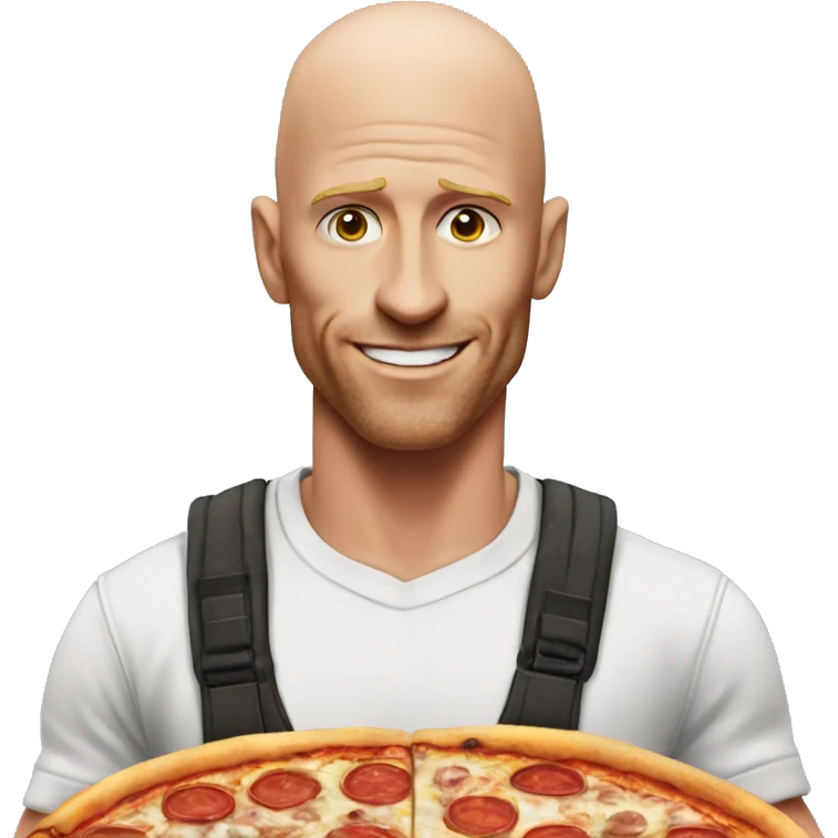 Johnny Sins delivering pizza emoji