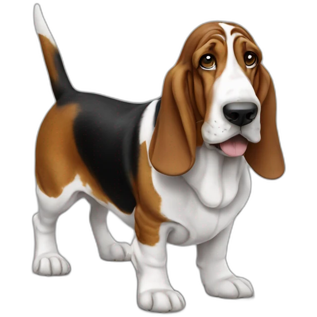 Dog-basset-hound-full-height emoji