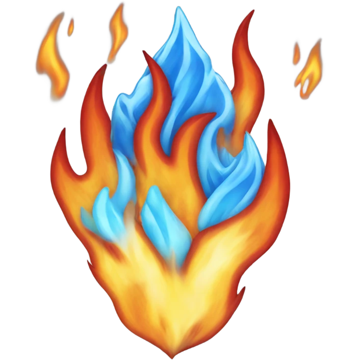 fire and ice emoji