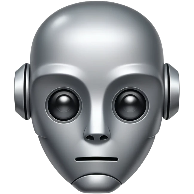 sad robot face emoji