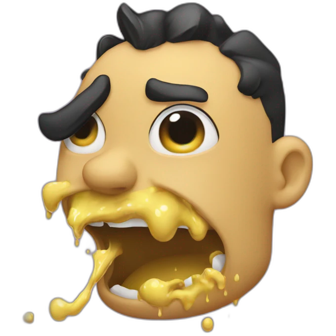 C Tangana puking emoji