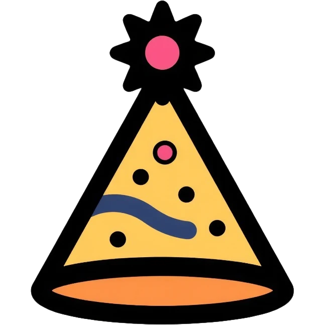 party hat emoji