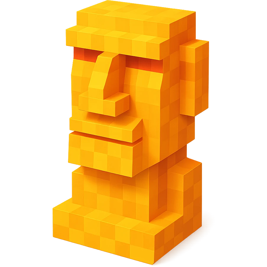 Moai emoji