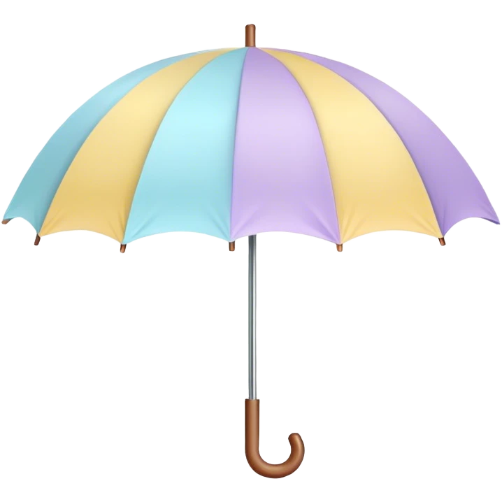pastel umbrella emoji