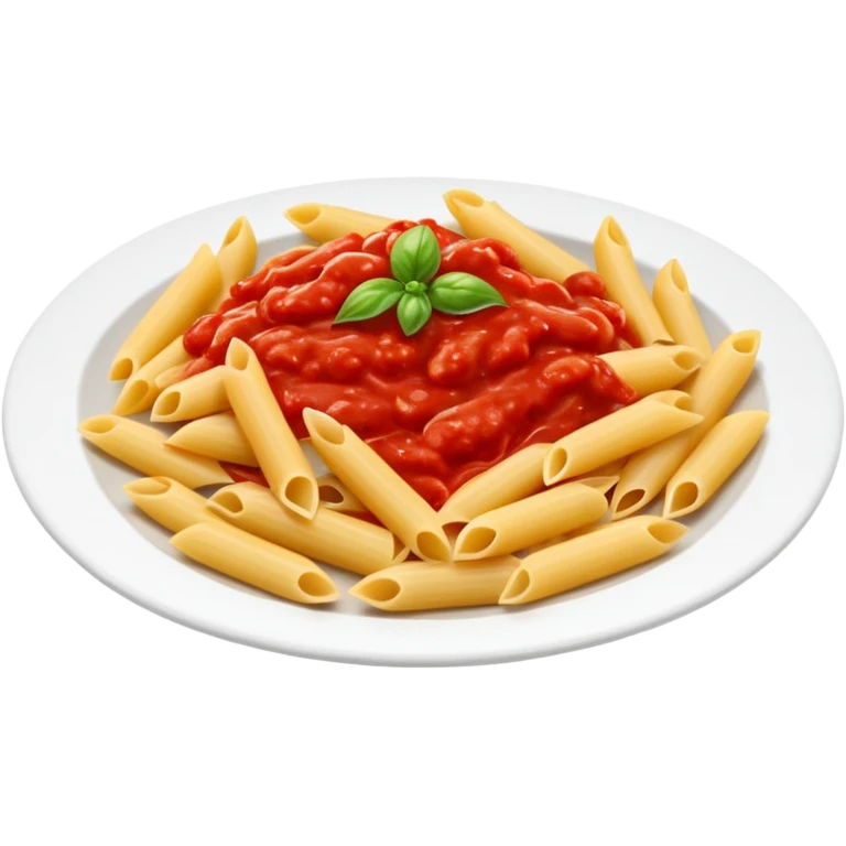 Penne Pasta with sauce  emoji