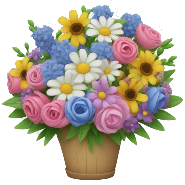Flowers bouquet emoji
