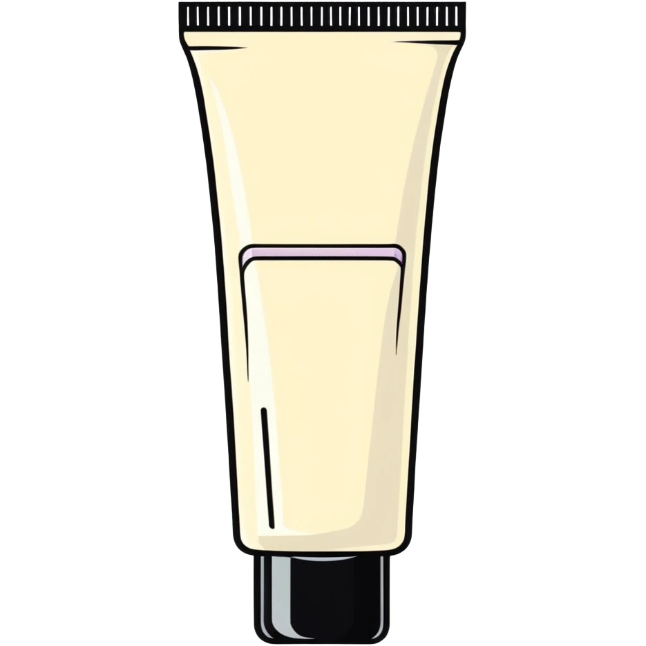 ointment tube cream white emoji