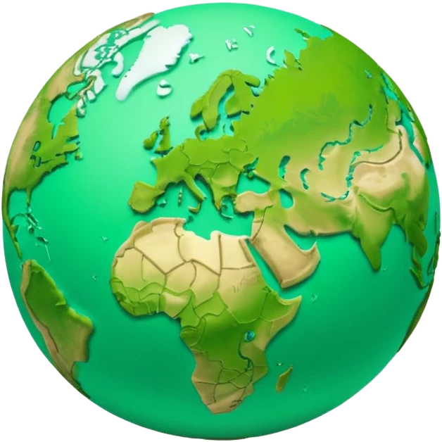 Fais moi une image avec la planète terre en 3D, en écrivant de couleur vert fluorescent 14PAT131 PASCAL. Ce texte est écrit sur le pourtour de la planète  emoji