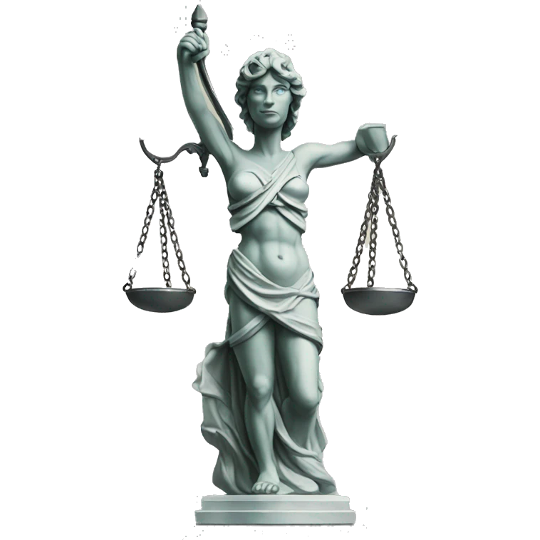 Justitia Statue  emoji