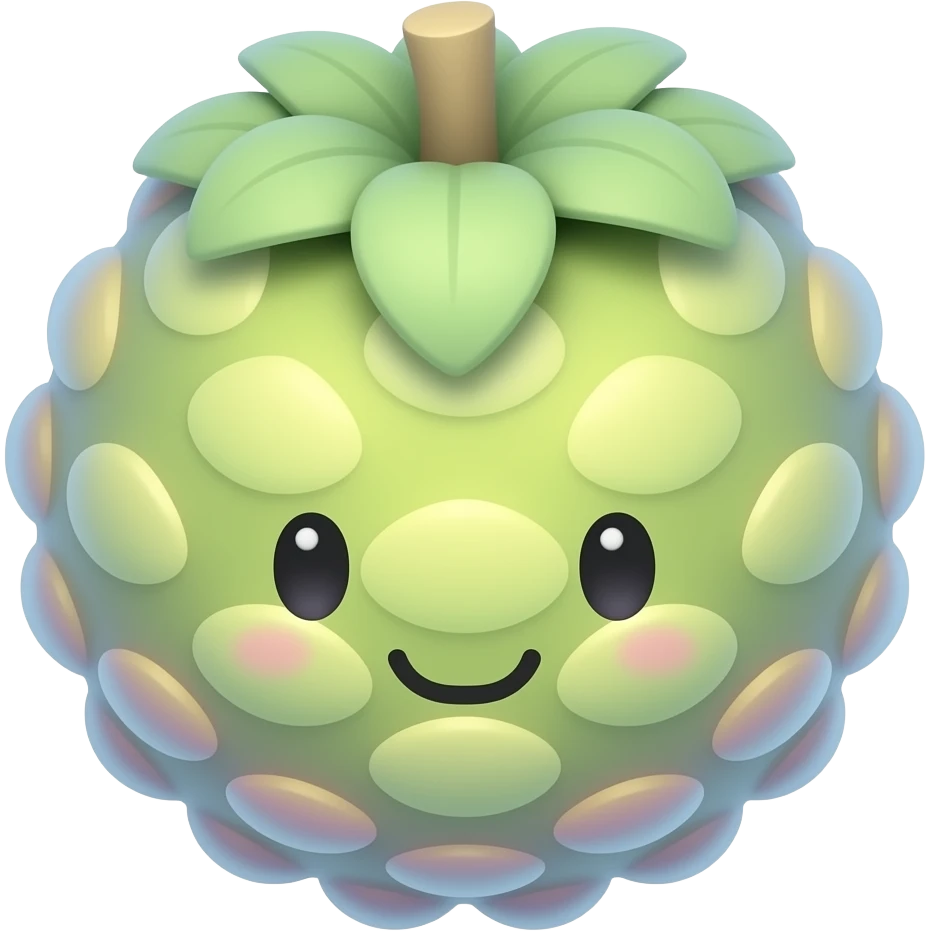 Kawaii pandanus emoji