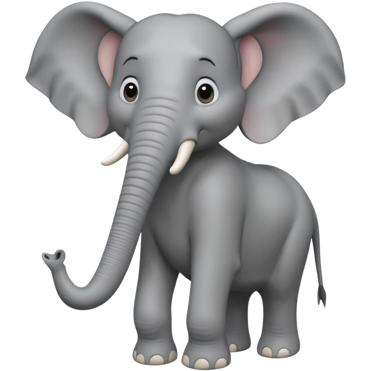 Elephant 3d Full hd Pixar Style emoji