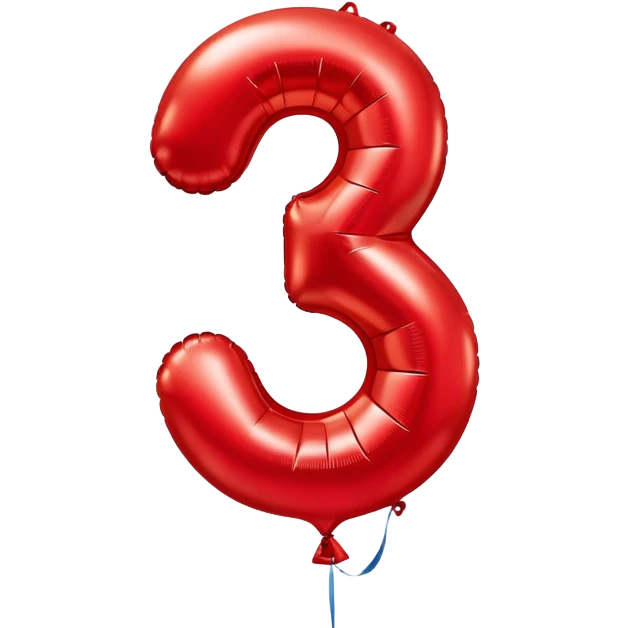 number 33 in a balloon emoji
