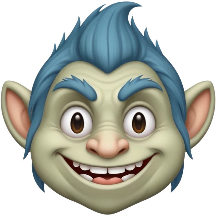 Troll face emoji