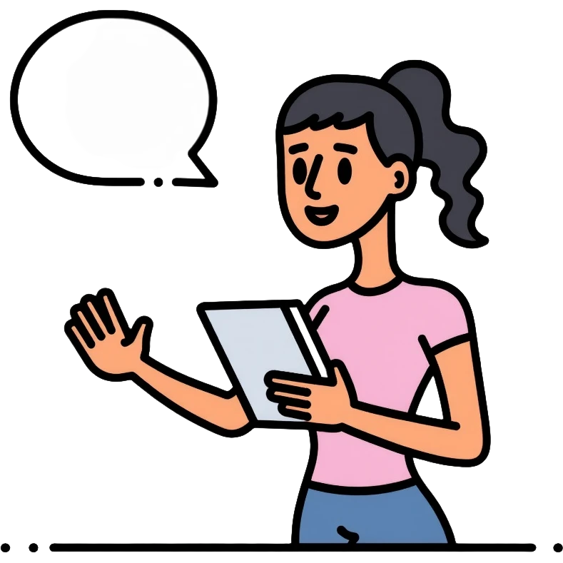 teacher explaining lesson emoji