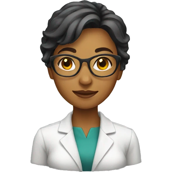 young female professor emoji