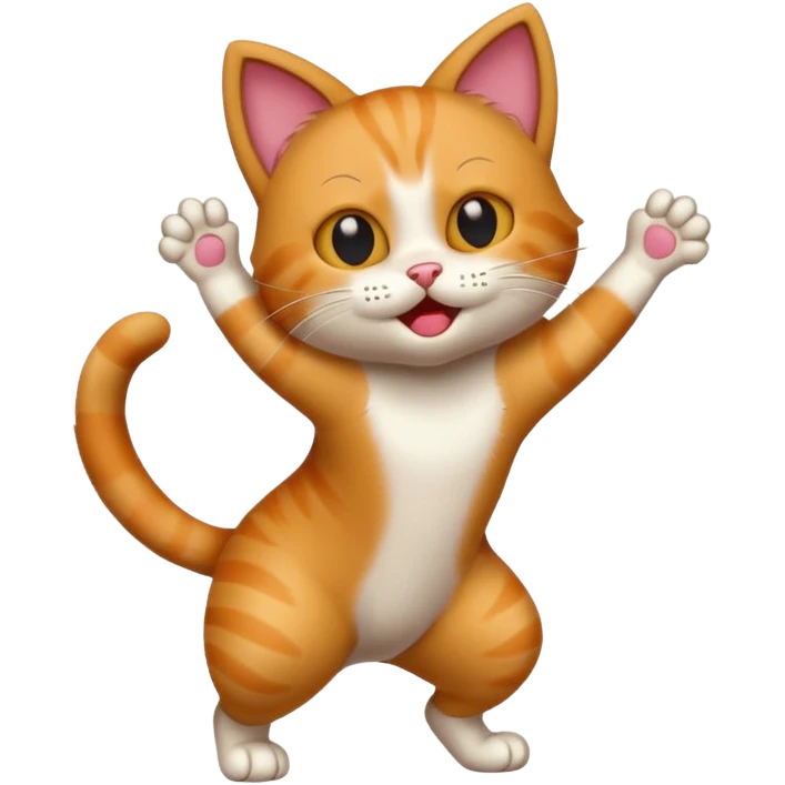 Twerking cat emoji
