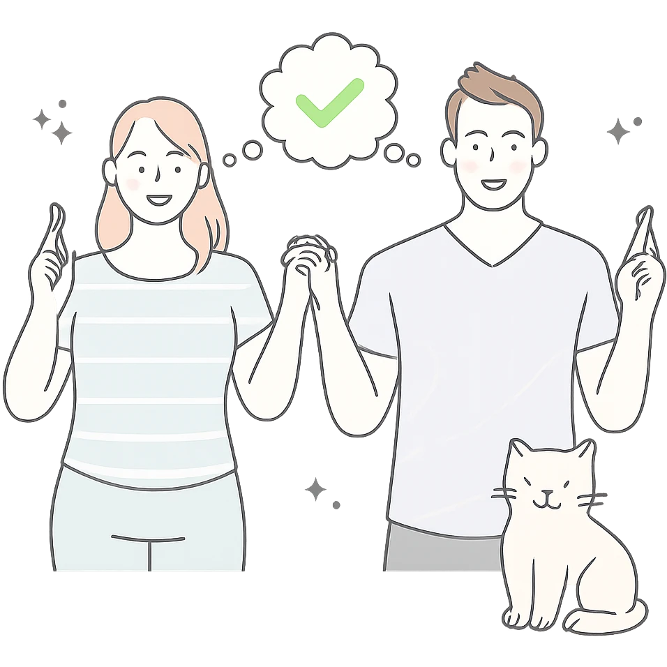 cute cat sitting, minimalistic pastel illustration with clean lines, avoiding warm colors emoji