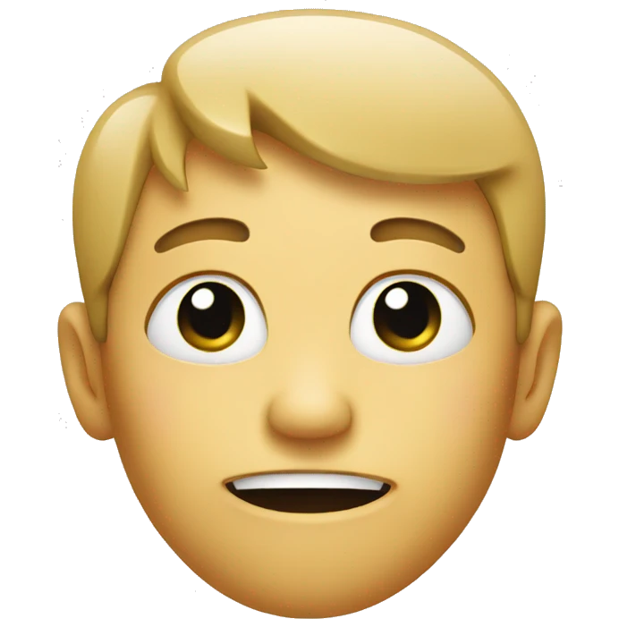 Face with finger emoji
