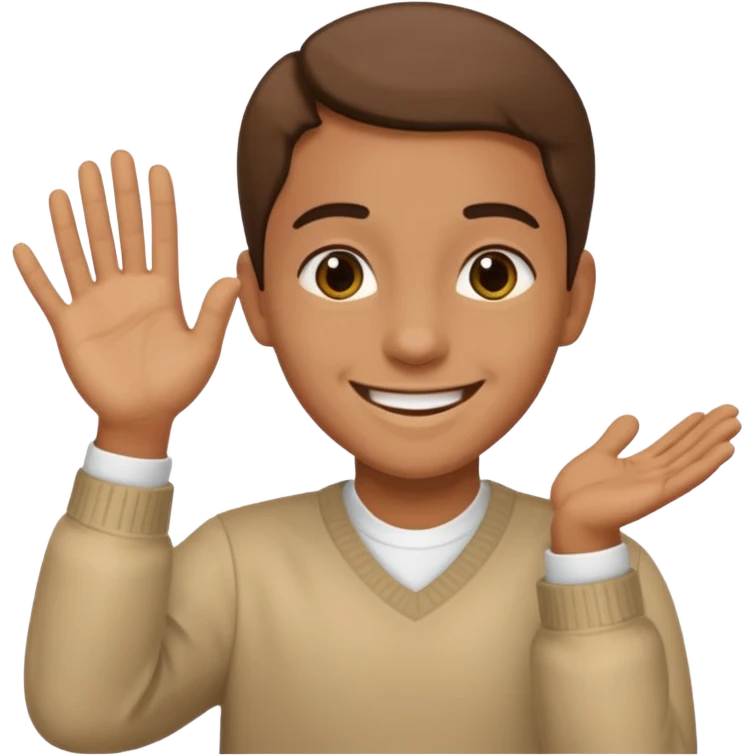 dapping up while saying "alr bet"  emoji