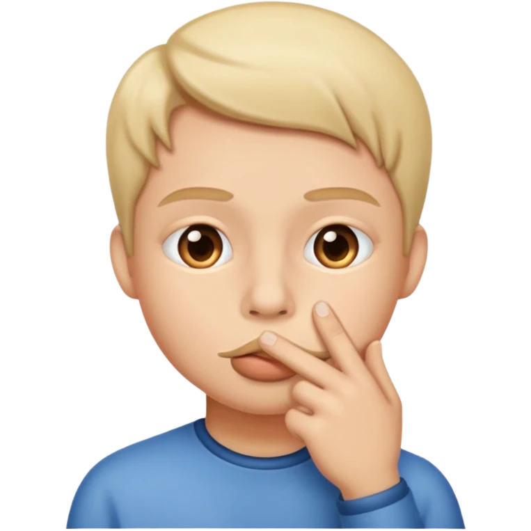 one option shhh emoji