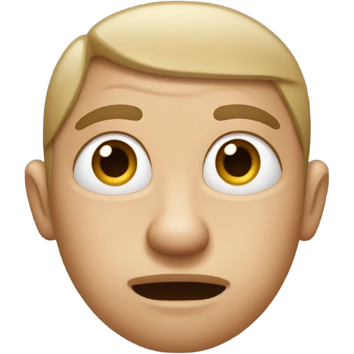 biting nails and scared emoji