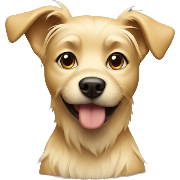 Blondie dog  emoji