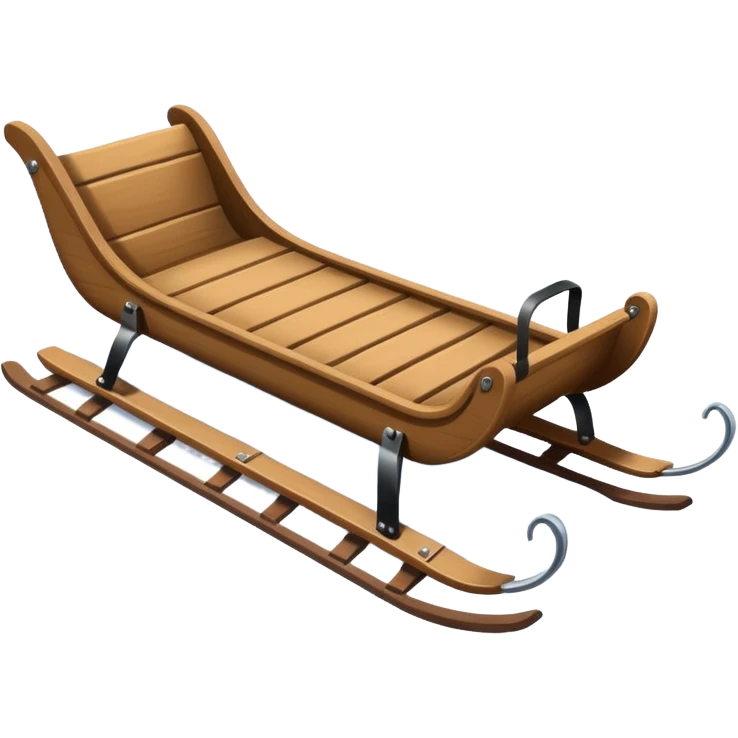 winter sled emoji