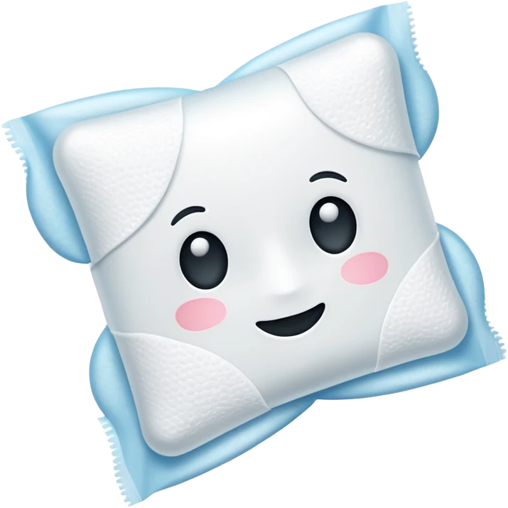 Bubble tissue wipes emoji