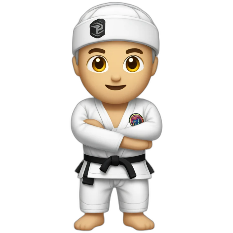 Jiujitsu guy emoji