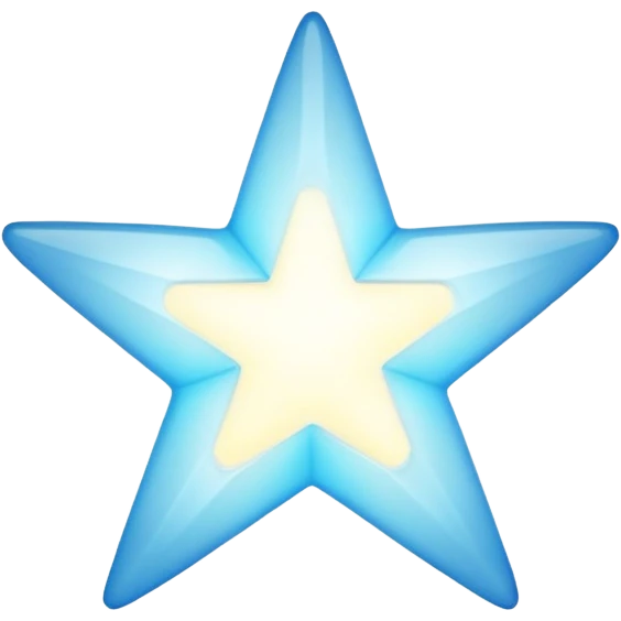 Light blue star emoji