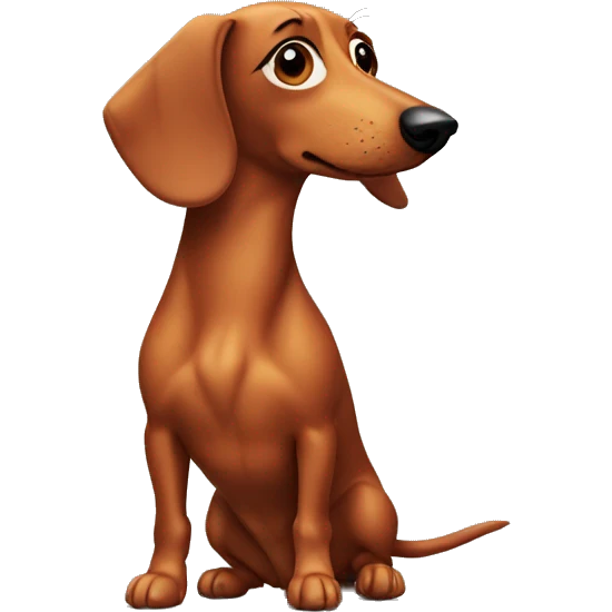 sausage dog emoji