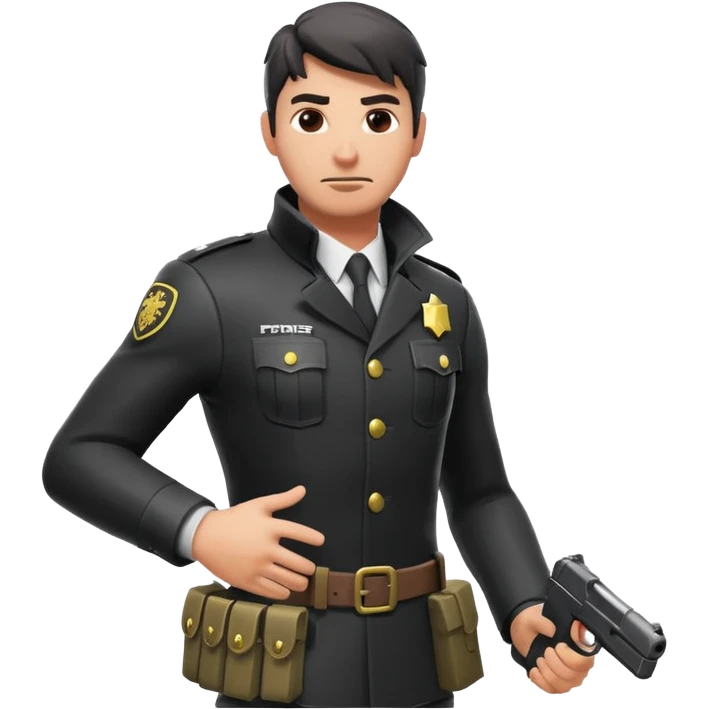 Crea un immagine con un uomo che fa il pollice alto stile fortnite  emoji
