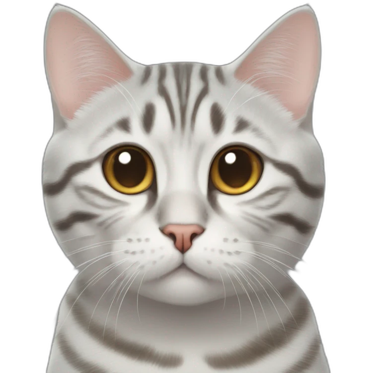 cat-American shorthair cat-weep emoji