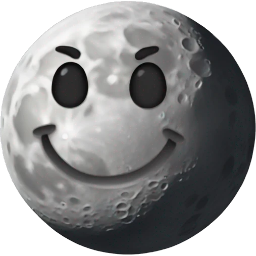 Moon emoji