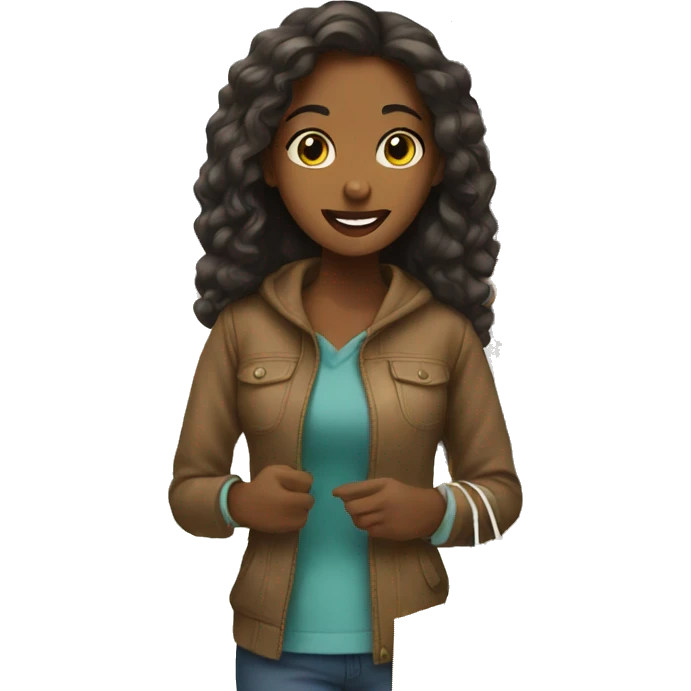 Girl shopping  emoji