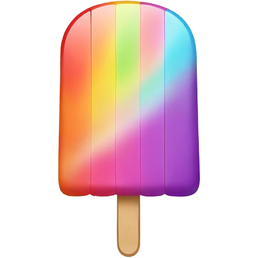 colorful popsicle emoji