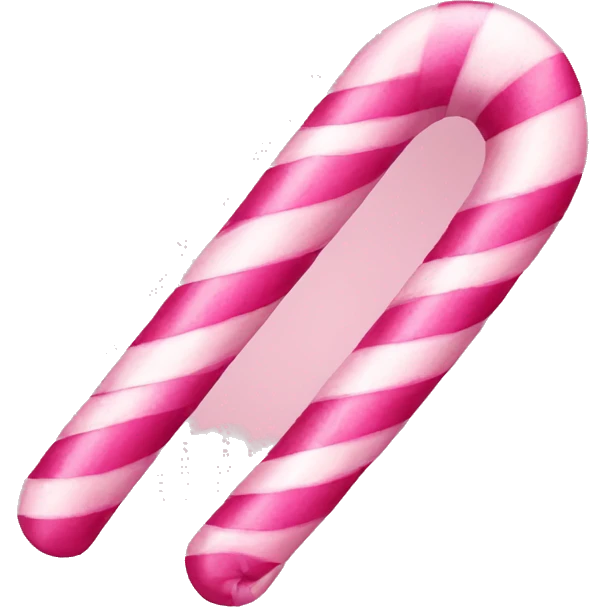 Pink candycane  emoji