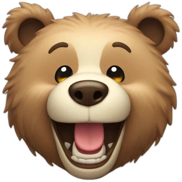 happy bear emoji