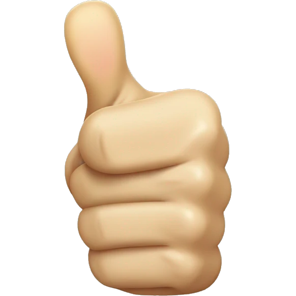 thumbs up emoji