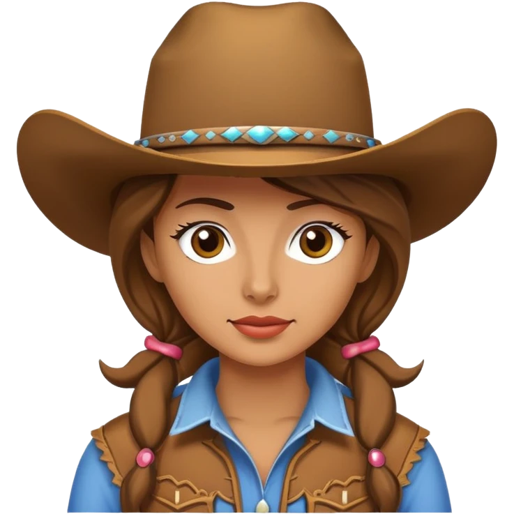 Cowgirl emoji