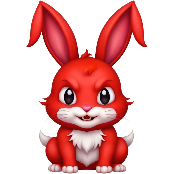Devil bunny emoji