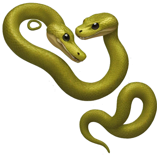 Create me  snake emoji emoji
