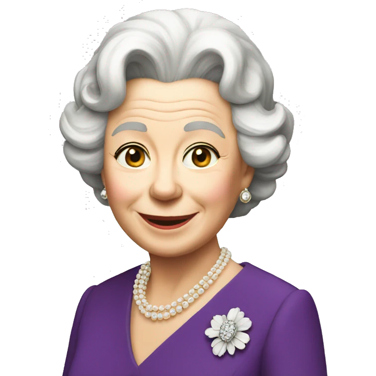 Elizabeth II emoji