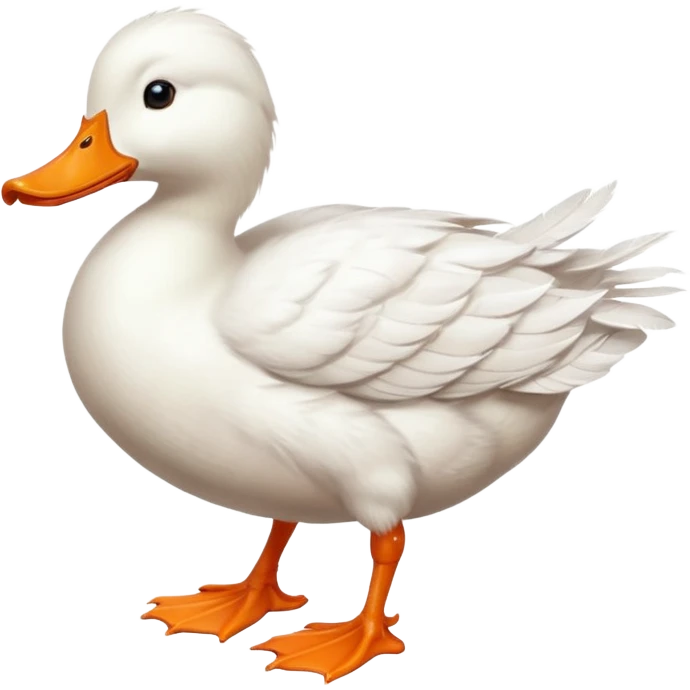 Duck walking emoji