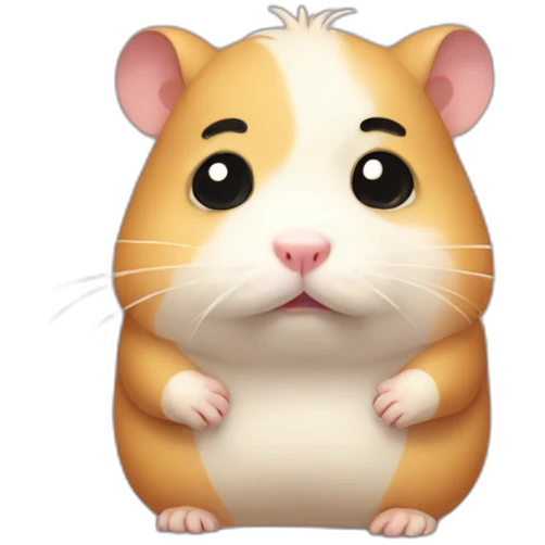 sad hamster emoji