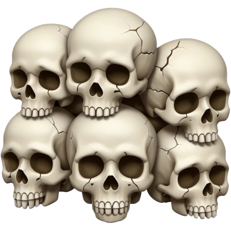 make it with skulls emoji