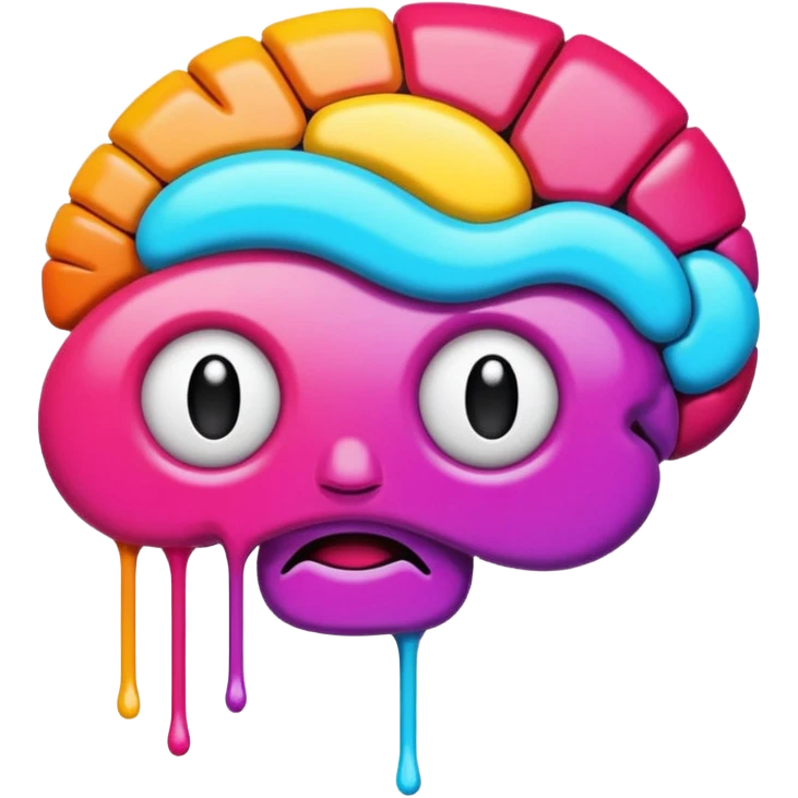 A 67 brainrot emoji