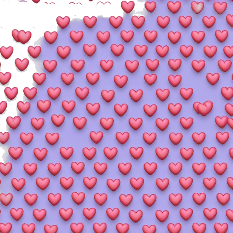 Heart of love emoji