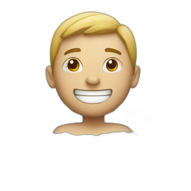 person floating in pool emoji