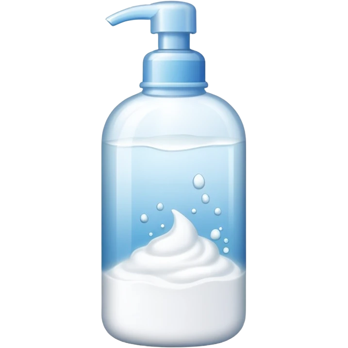 Bottle of  bath foam   emoji